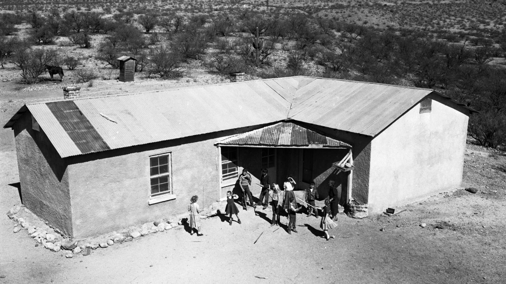 Throwback: One-room school east of Tucson in 1956